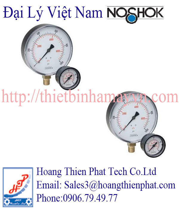 Đại lý đồng hồ đo áp suất Noshok tại Việt Nam