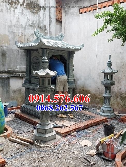 an giang 435 cây hương thờ bằng đá đẹp am miếu sơn thần linh thổ địa