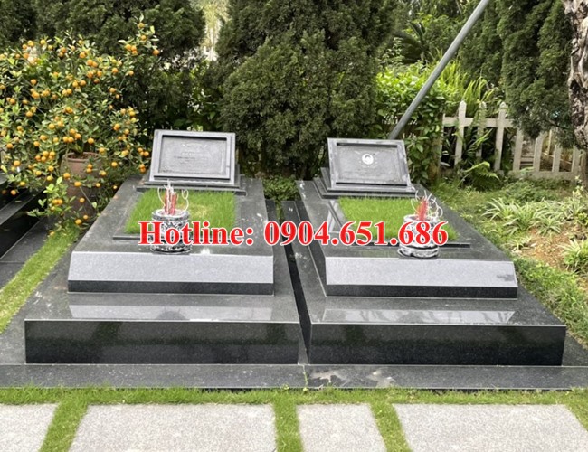 Mộ đá chôn 1 lần- 10 mẫu mộ đá chôn 1 lần đẹp, mộ đá an táng 1 lần đẹp