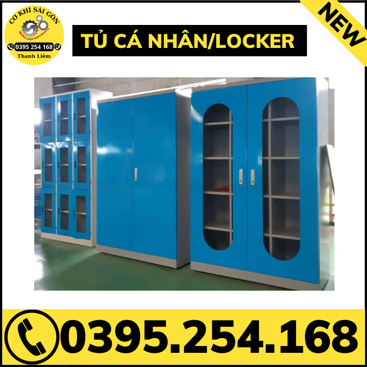 Tủ locker, tủ cá nhân thiết kế sản xuất theo yêu cầu