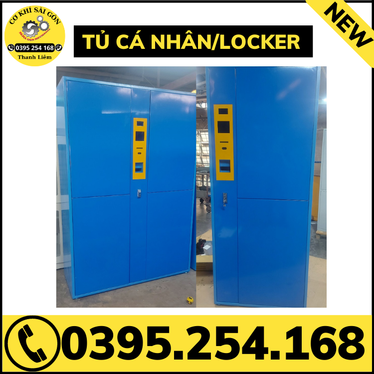 Tủ locker, tủ cá nhân thiết kế sản xuất theo yêu cầu
