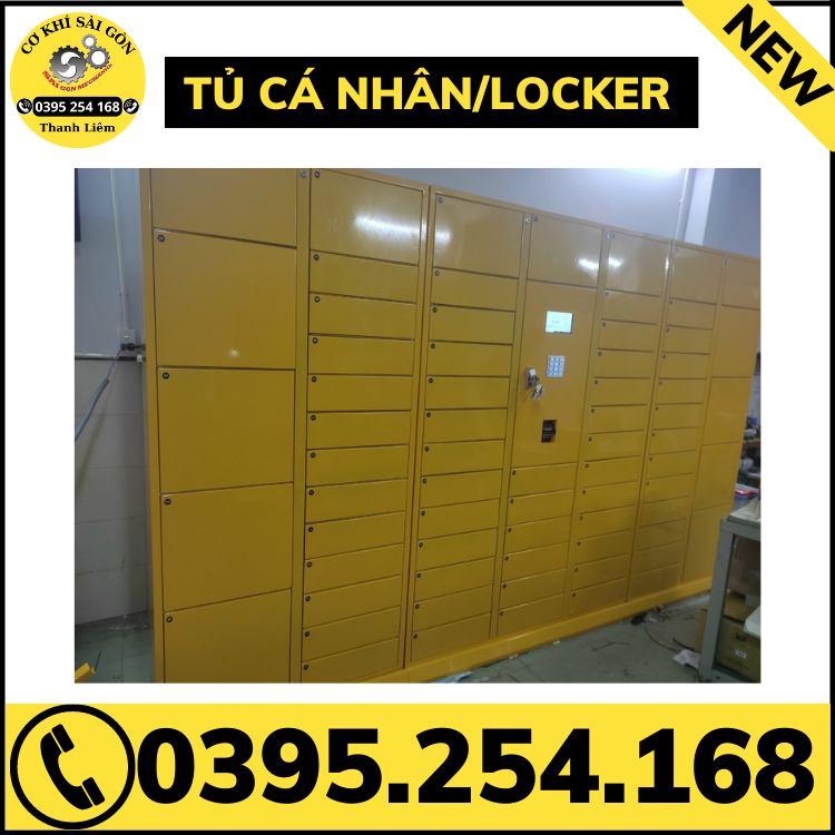 Tủ locker, tủ cá nhân thiết kế sản xuất theo yêu cầu