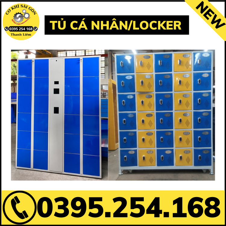 Tủ locker, tủ cá nhân thiết kế sản xuất theo yêu cầu