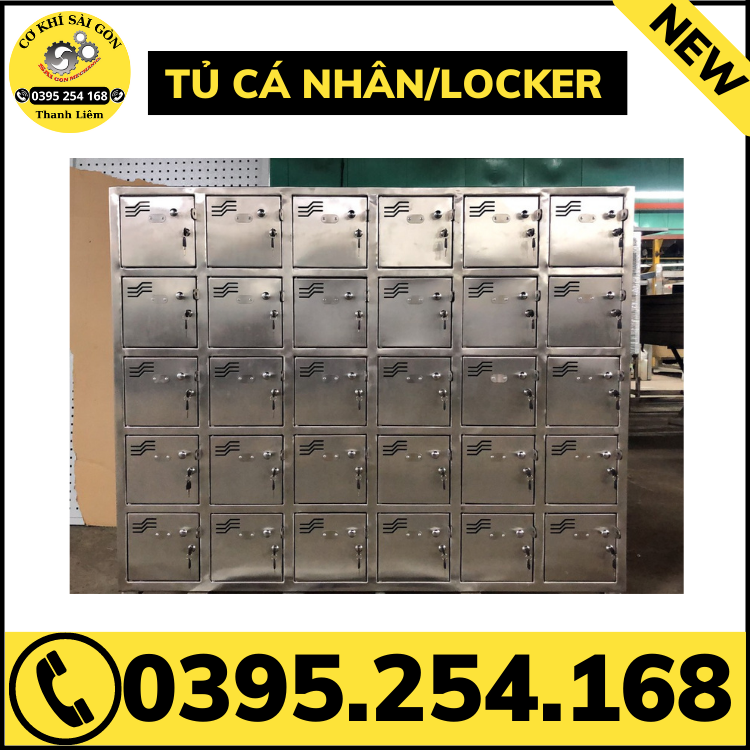 Tủ locker, tủ cá nhân thiết kế sản xuất theo yêu cầu