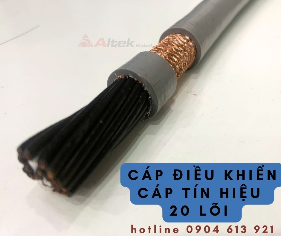 Cáp tín hiệu 20 lõi 20x0.5 20x0.75 20x1.0 20x1.5