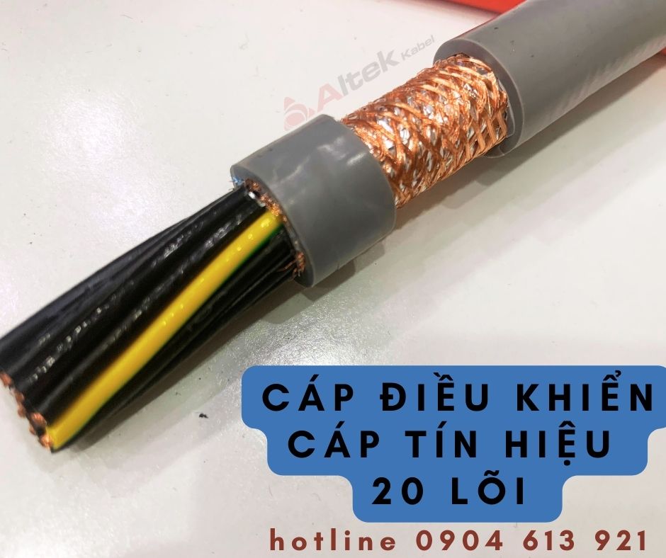 Cáp tín hiệu 20 lõi 20x0.5 20x0.75 20x1.0 20x1.5