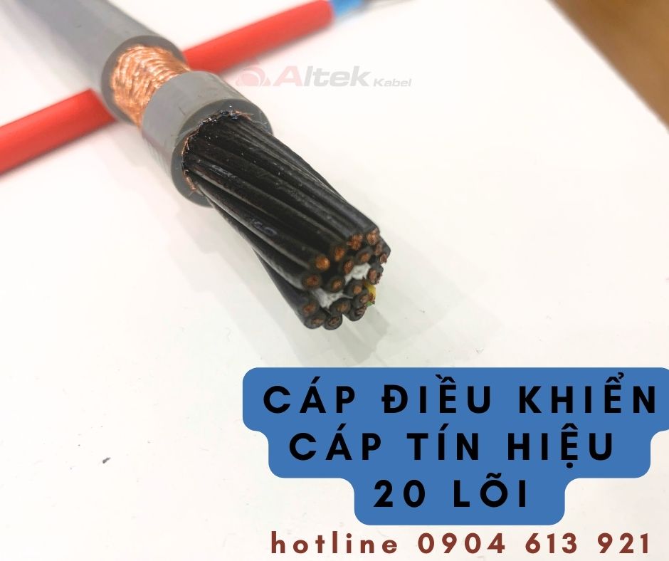 Cáp tín hiệu 20 lõi 20x0.5 20x0.75 20x1.0 20x1.5
