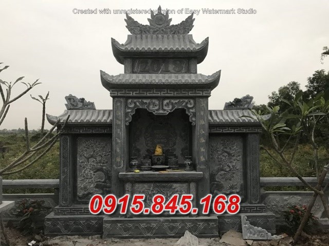 164 Am thờ đá bán hà giang thờ sơn thần linh ông thiên địa cây hương