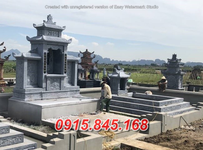 mẫu 303 miếu thờ thổ công địa đá đẹp bán cây hương am thần linh thiên