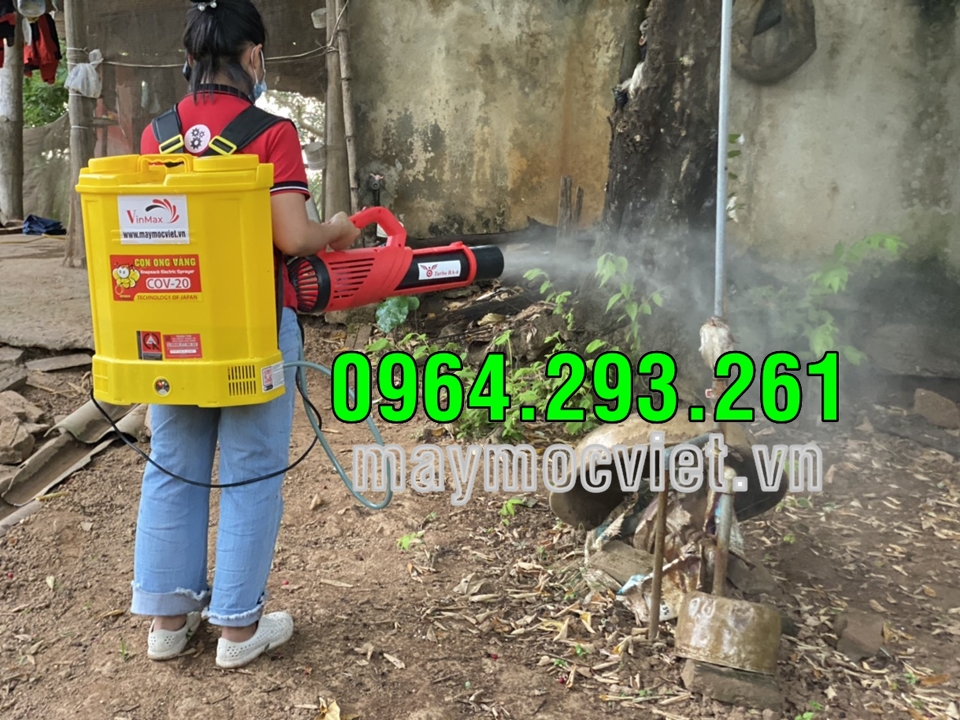 Bộ bình xịt điện phun thuốc muỗi gắn vòi phun cao cấp Turbo BA6