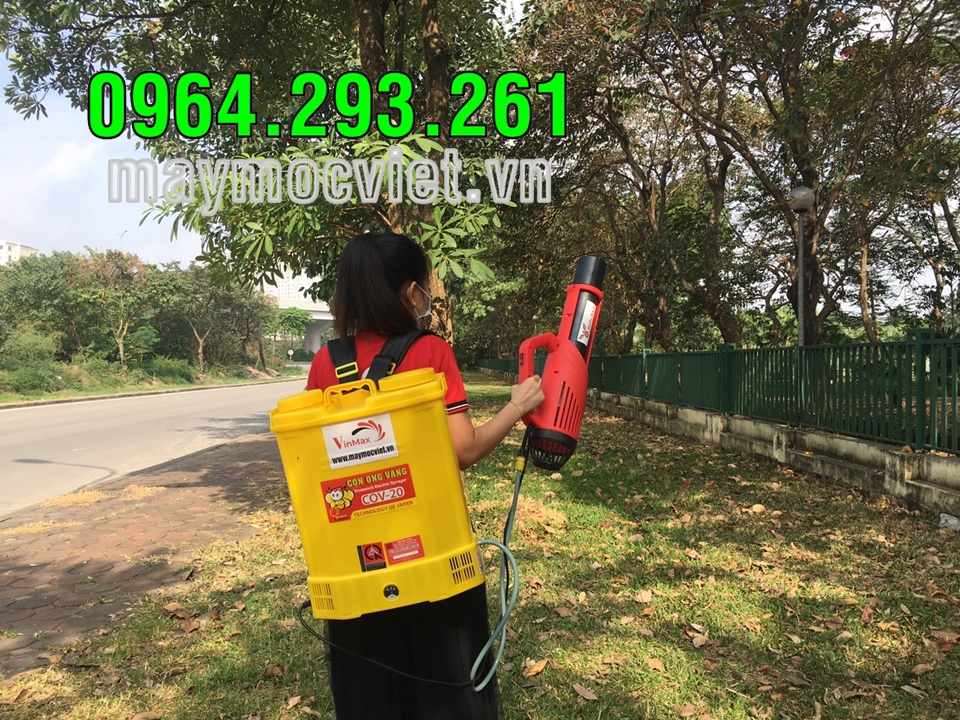 Bộ bình xịt điện phun thuốc muỗi gắn vòi phun cao cấp Turbo BA6