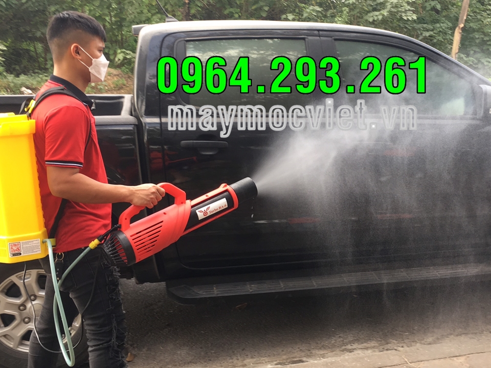 Bộ bình xịt điện phun thuốc muỗi gắn vòi phun cao cấp Turbo BA6