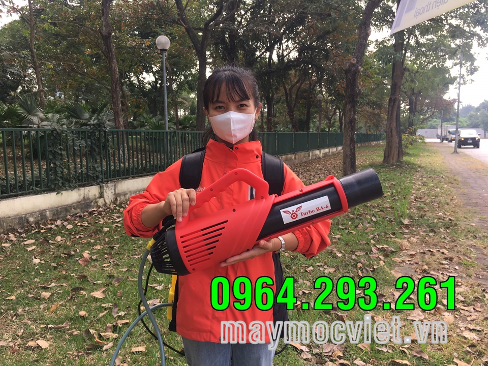 Bộ bình xịt điện phun thuốc muỗi gắn vòi phun cao cấp Turbo BA6