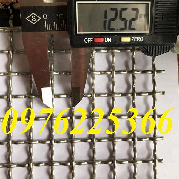 Lưới đan inox 304 ô 20x20 dây 2ly khổ 1m ,1.2m