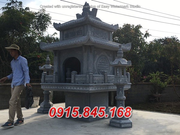 Mẫu 127 miếu thờ ông thiên địa đá đẹp cây hương am sơn thần linh