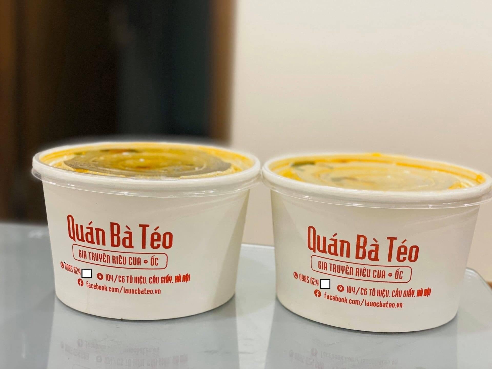 Xưởng sản xuất tô giấy đựng thức ăn nóng giá sỉ