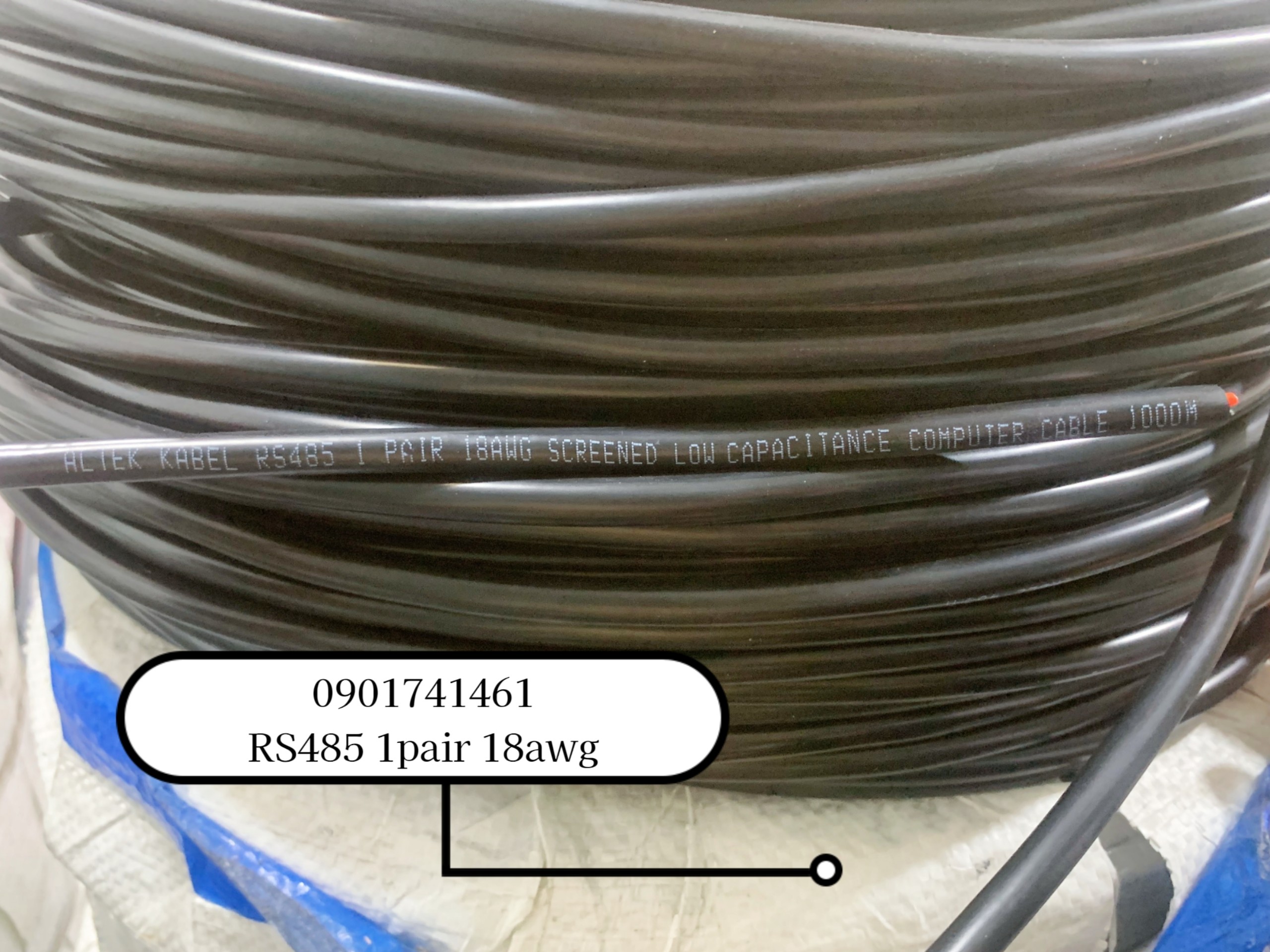 Cáp RS485 1 pair 18awg hãng Altek Kabel nhập khẩu