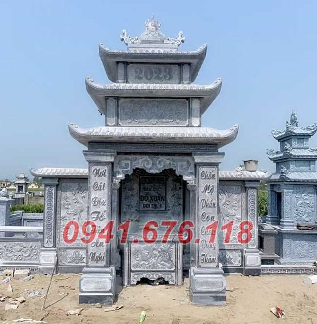 3875 lăng mộ bằng đá đẹp bán quảng ninh nghĩa trang dòng họ ông bà bố