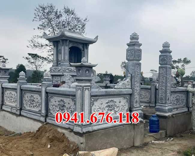 3875 lăng mộ bằng đá đẹp bán quảng ninh nghĩa trang dòng họ ông bà bố