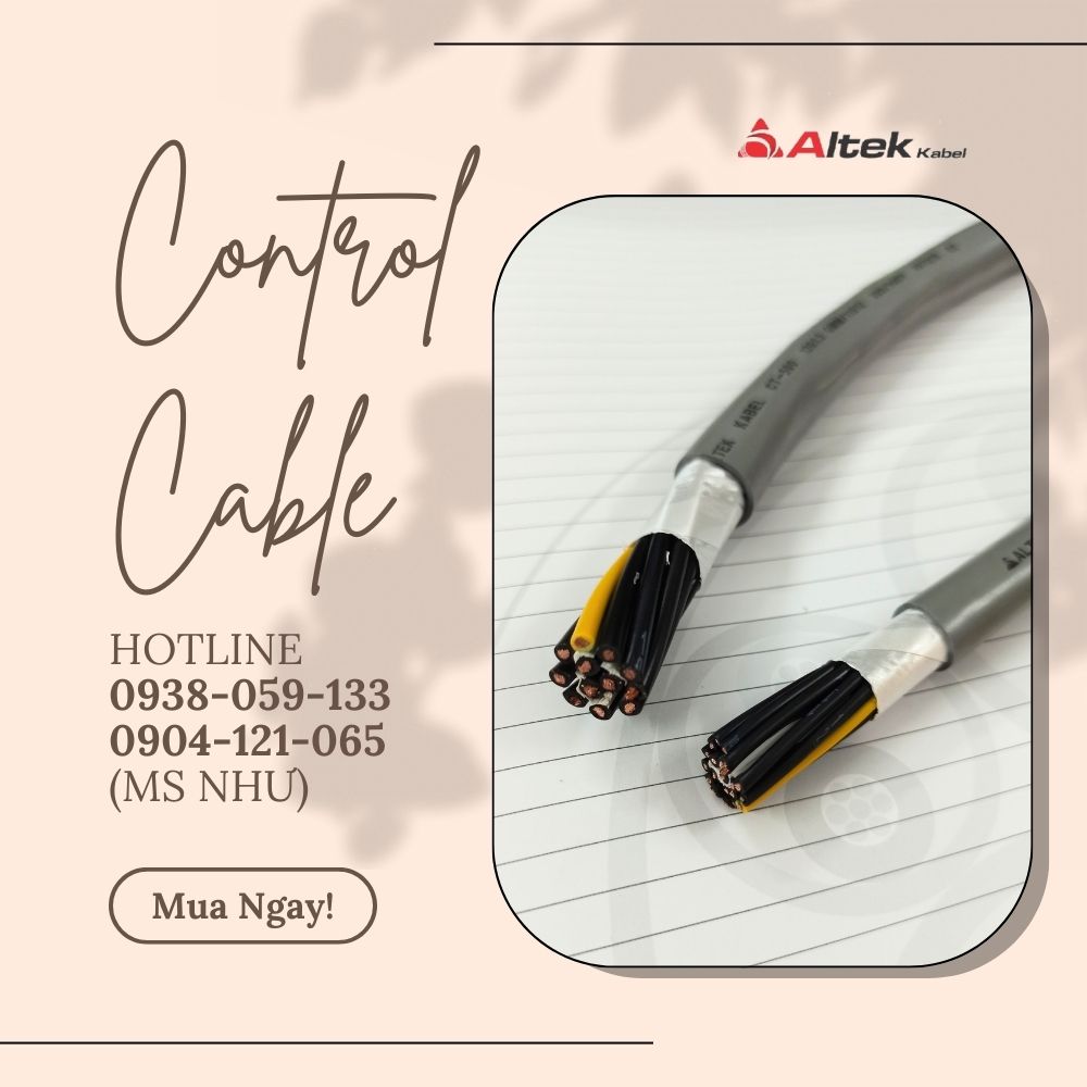 Cáp điều khiển / Cáp tín hiệu / Chống nhiễu và Không chống nhiễu
