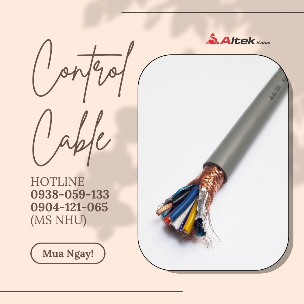 Cáp điều khiển / Cáp tín hiệu / Chống nhiễu và Không chống nhiễu