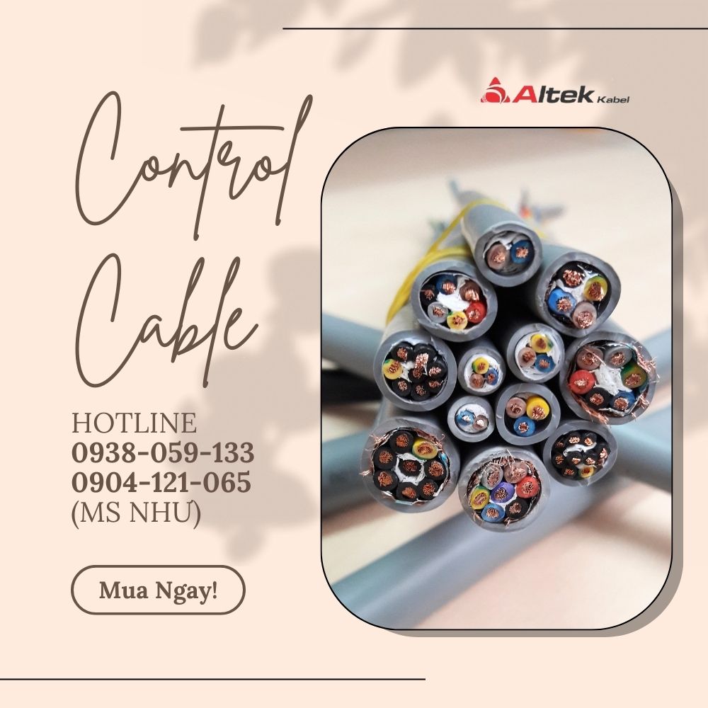 Cáp điều khiển / Cáp tín hiệu / Chống nhiễu và Không chống nhiễu