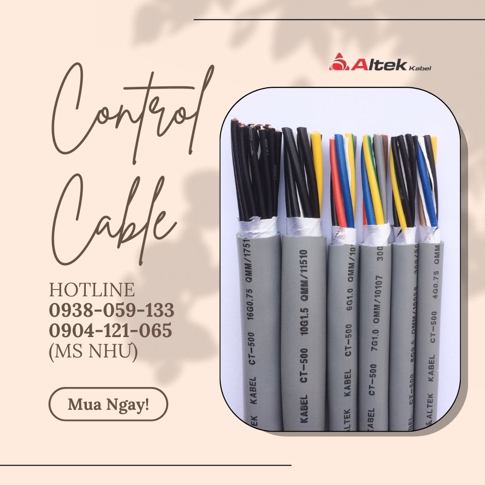 Cáp điều khiển / Cáp tín hiệu / Chống nhiễu và Không chống nhiễu