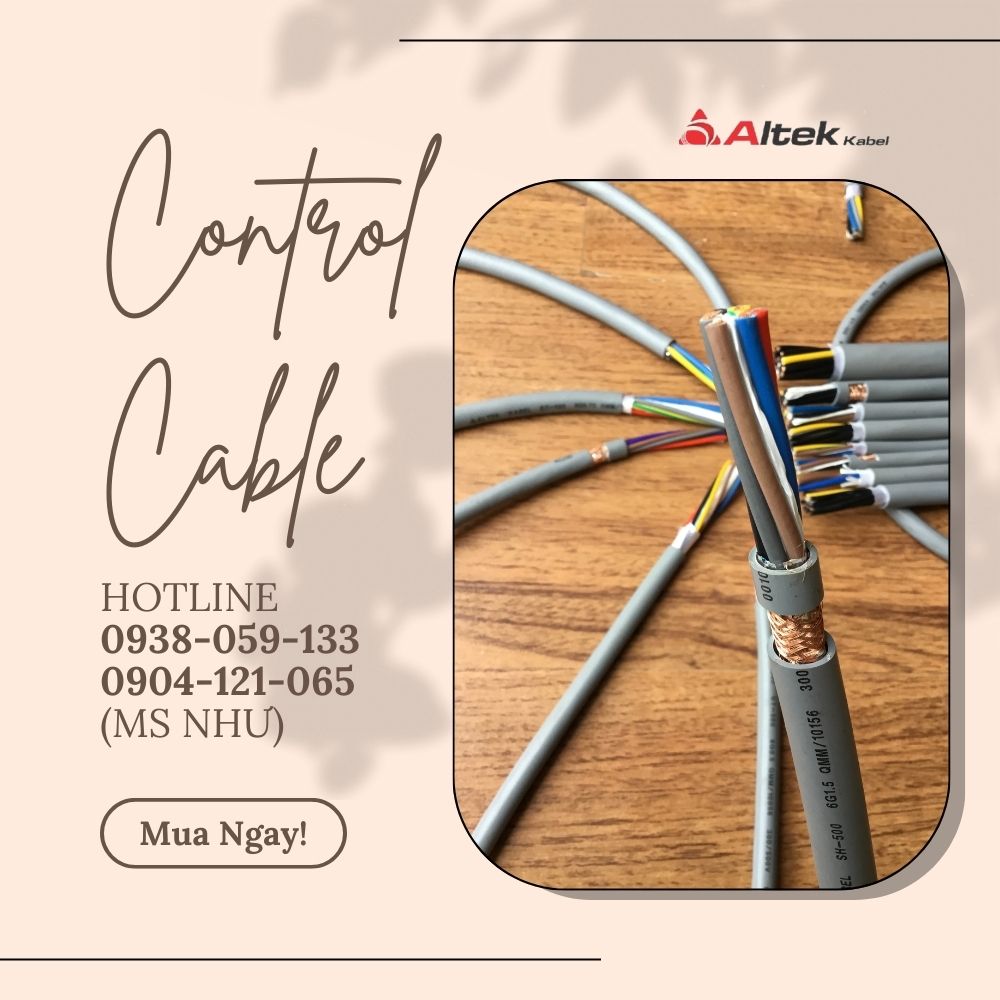 Cáp điều khiển / Cáp tín hiệu / Chống nhiễu và Không chống nhiễu