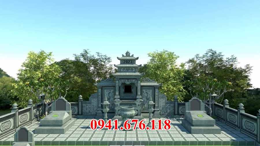 Mẫu 608 lăng mộ bằng đá bán tp hồ chí minh - nhà mồ nghĩa trang