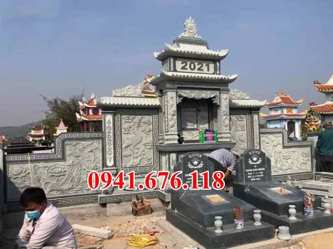 Mẫu 608 lăng mộ bằng đá bán tp hồ chí minh - nhà mồ nghĩa trang