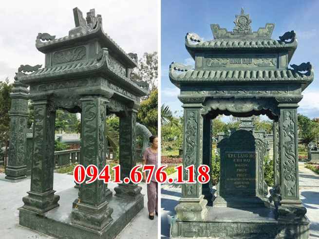 mẫu 021+ lăng mộ bằng đá bán tuyên quang - nghĩa trang dòng họ ông bà