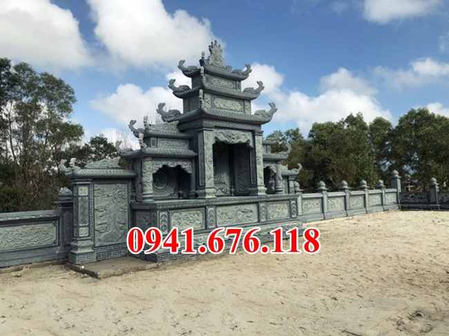 Mẫu 536 mộ bằng đá đẹp bán thái bình - mồ mả gia đình ông bà bố mẹ