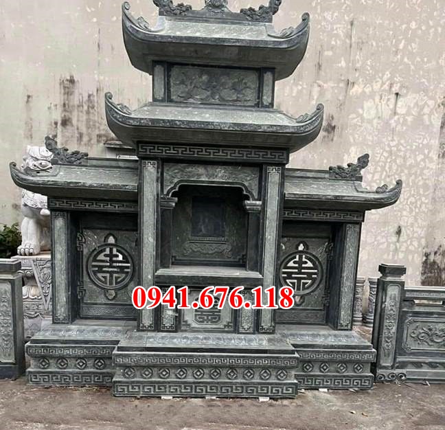 Mẫu 536 mộ bằng đá đẹp bán thái bình - mồ mả gia đình ông bà bố mẹ