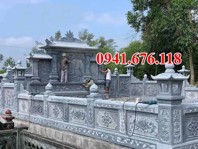 Mẫu 657 mộ đá đẹp bán hưng yên - mồ mả gia đình ông bà bố mẹ