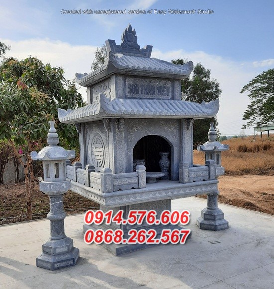 mẫu 840 am cây hương đá bán sài gòn - thờ sơn thần linh ông thiên địa