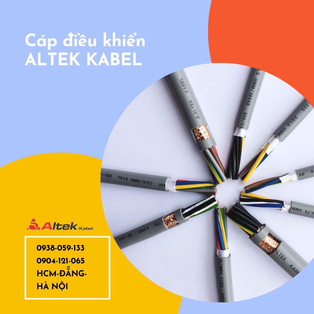 Cáp Điều Khiển Chống Nhiễu (RVVP) / Cáp Điều Khiển Không Chống Nhiễu