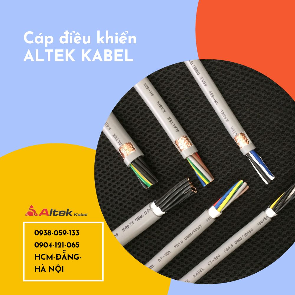 Cáp Điều Khiển Chống Nhiễu (RVVP) / Cáp Điều Khiển Không Chống Nhiễu