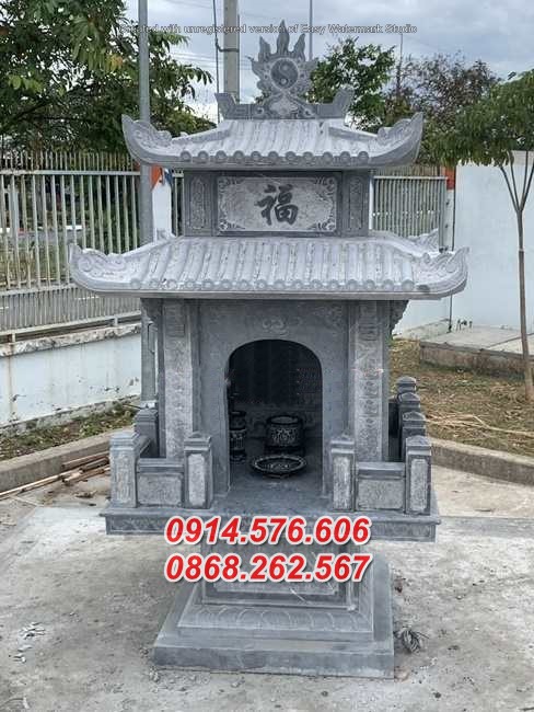 mẫu 723 cây hương thờ bằng đá bán nam định - miếu sơn thần linh thổ