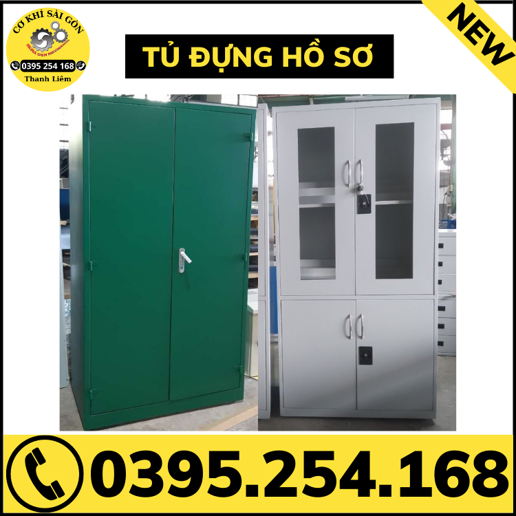 Tủ đựng tài liệu, hồ sơ sử dụng cho văn phòng công ty