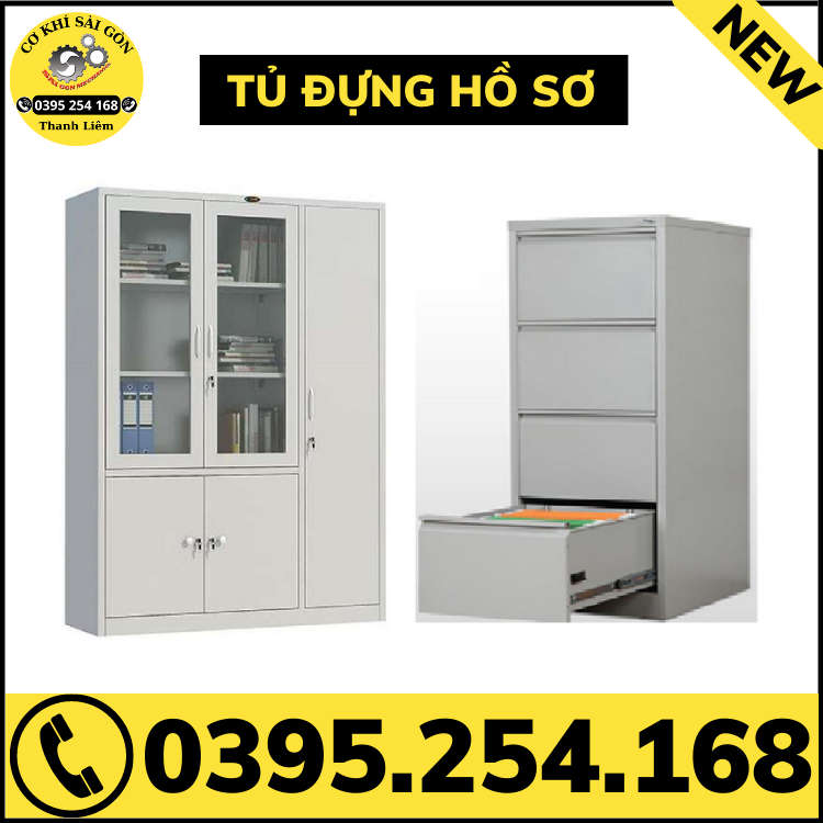 Tủ đựng tài liệu, hồ sơ sử dụng cho văn phòng công ty