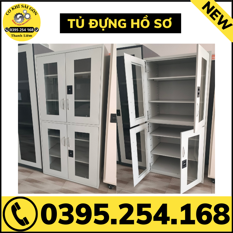 Tủ đựng tài liệu, hồ sơ sử dụng cho văn phòng công ty