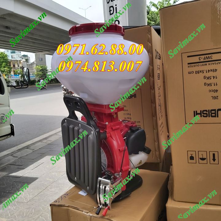 Phân phối máy rải phân sạ lúa 4 thì Mitsubishi HKD26L