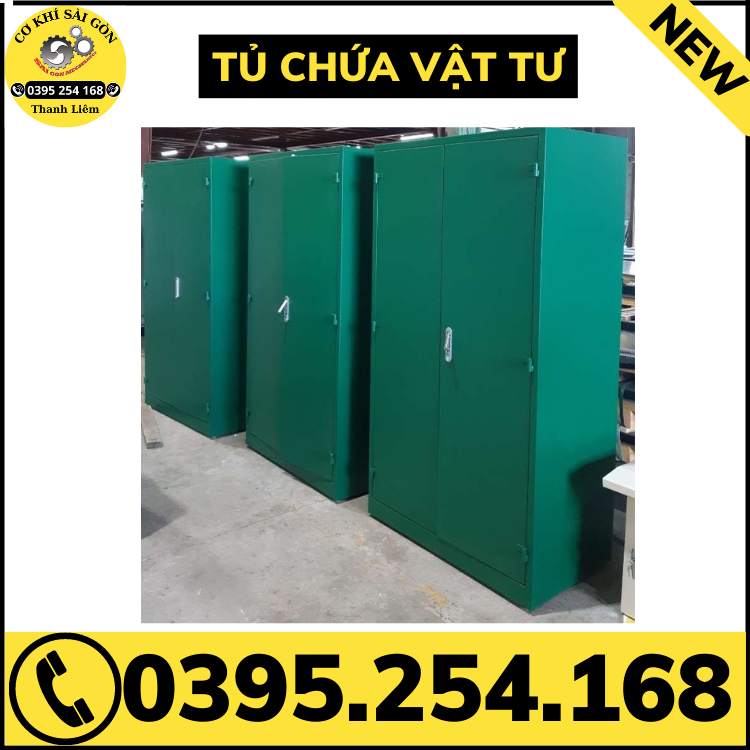 Tủ đựng vật tư bằng thép tấm sơn tĩnh điện chịu lực tốt