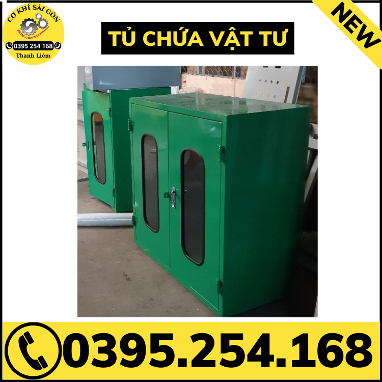 Tủ đựng vật tư bằng thép tấm sơn tĩnh điện chịu lực tốt