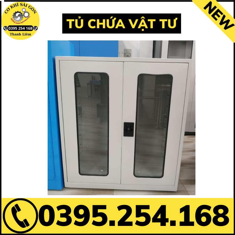 Tủ đựng vật tư bằng thép tấm sơn tĩnh điện chịu lực tốt