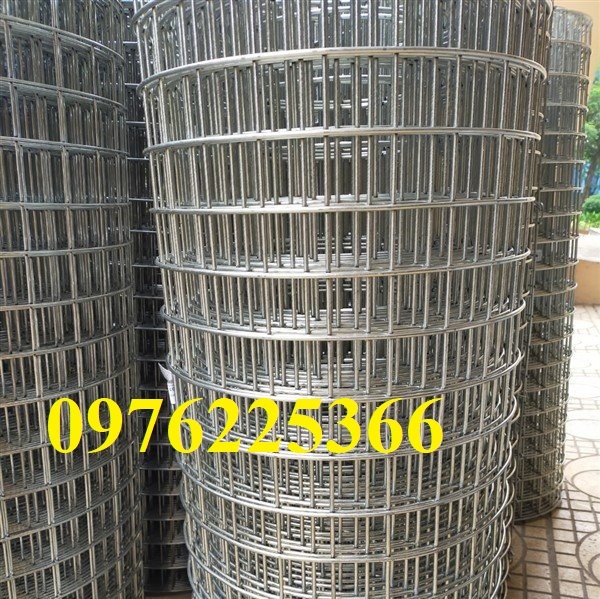 Cung cấp lưới hàn mạ kẽm khổ 1m, 1,2m, 1,5m