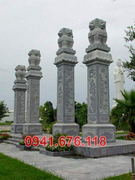 Mẫu 204 cổng bằng đá đẹp bán đắk lắk - đình chùa nhà thờ họ từ đường