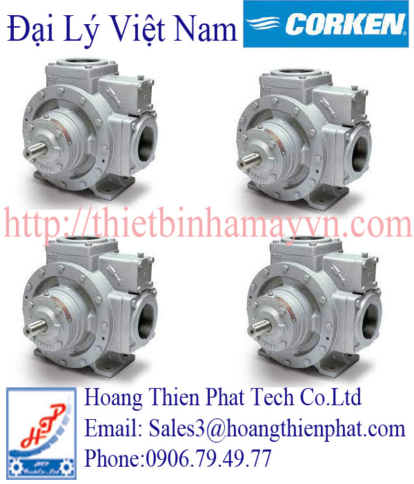 Đại lý bơm cánh gạt COrrken tại Việt Nam