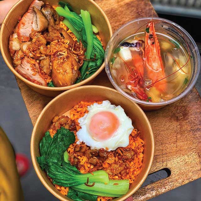 Tô giấy kraft 1000ml sản phẩm bao bì tiện dụng