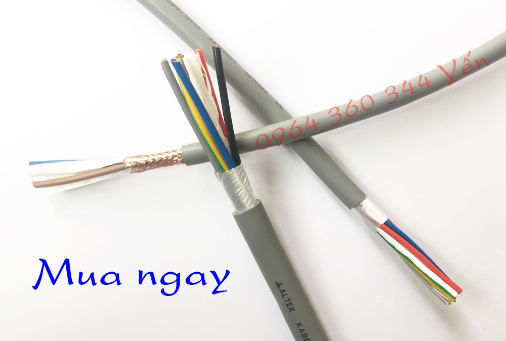 Dây cáp điều khiển, dây cáp tín hiệu bọc lưới chống nhiễu